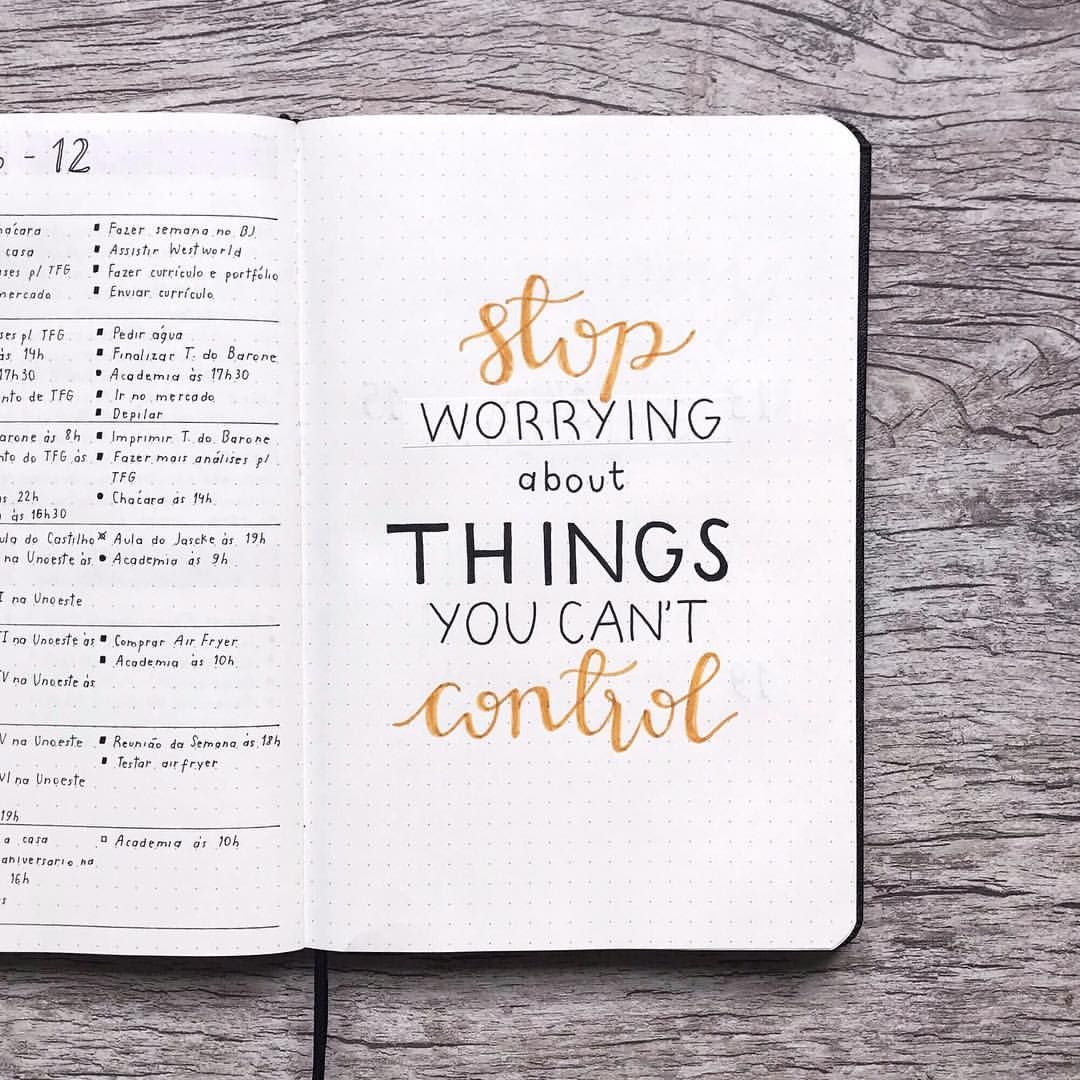 mariana – bujototheminimal on Instagram: “Inspiring quote for today! I don’t know if you are like me, but I tend to worry and stress to much with things that are not entirely in my…”