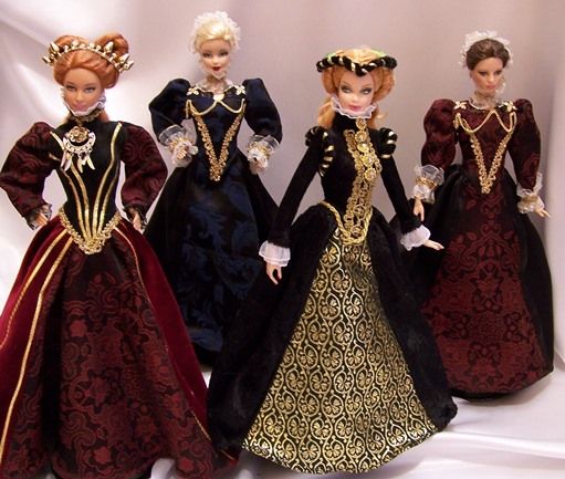 MEDIEVAL MAIDEN Doll Pattern BARBIE RARE