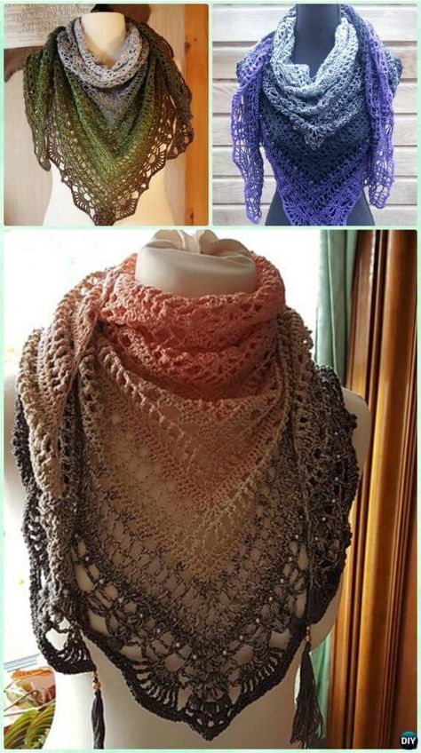Yarn Cake Inspirations - Free crochet patterns #crochetscarves