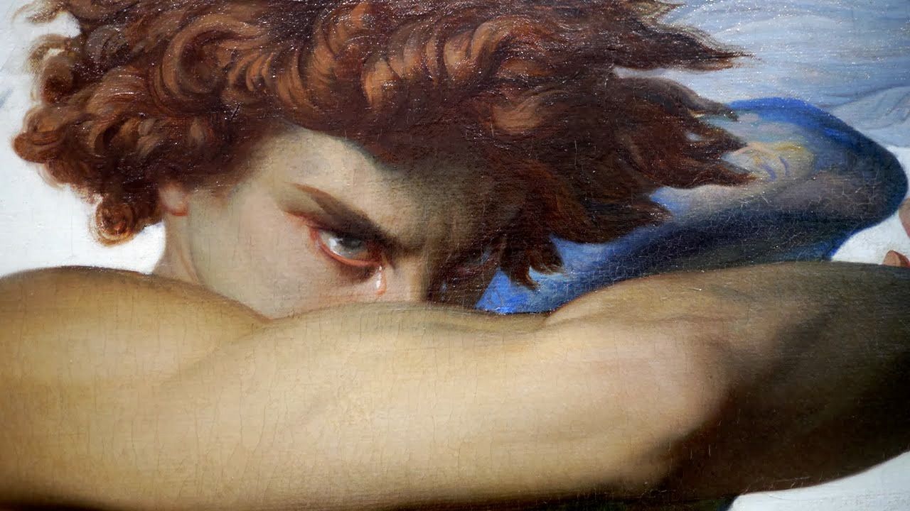 pic The Fallen Angel Painting pin on fine art