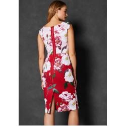 Zweifarbiges Bleistiftkleid Mit Iguazu-print Ted BakerTed Baker #realisticeye
