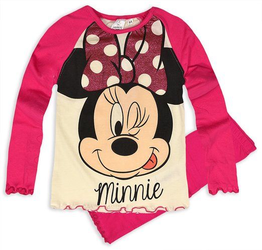 Pijama Minnie Nina Pajaritos Rosados Disney Pijama Minnie Nina Pajaritos Rosados Disney