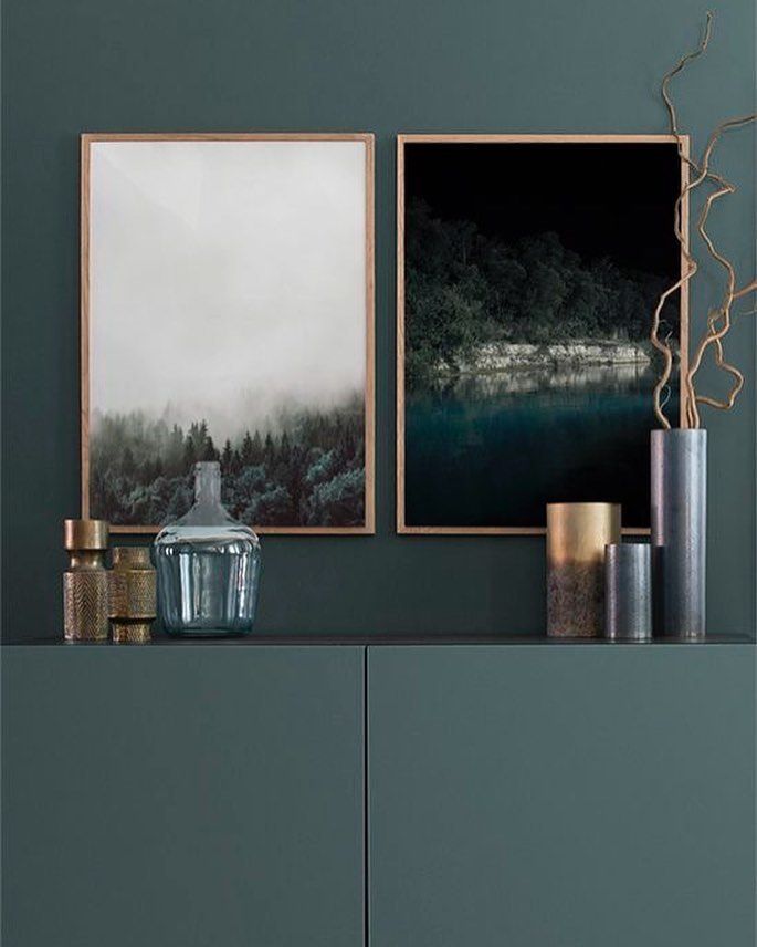 Miss wolling (@wollinghome) on instagram: “green inspo! from desenio ... Stue instagram