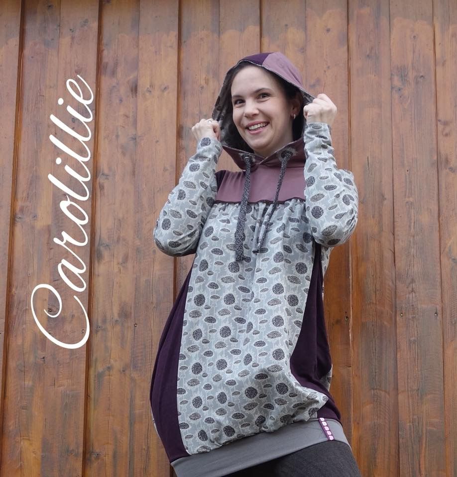 Freebook #FullaNo2 moderne Schnittmuster (modern patterns Moderne Kapuzenpullover: Schnittmuster für Damen und
