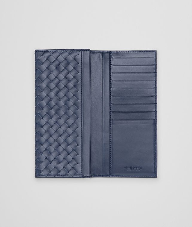 Light Tourmaline Intrecciato Vn Continental Wallet Men S Bottega Veneta Bottega Veneta Wallet Leather Wallet Mens Long Wallet Men