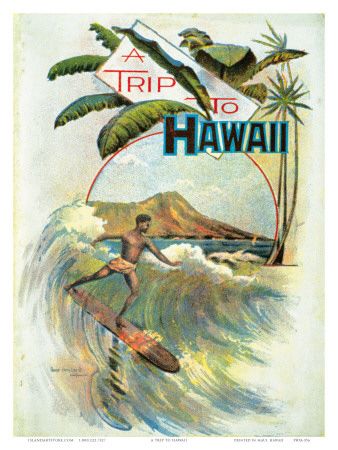 Vintage Hawaiian Posters Decorate Your Home With Vintage