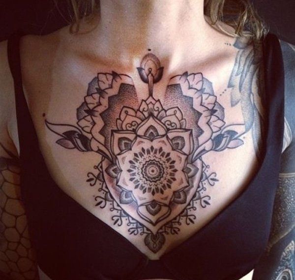 Nice Chest Piece Chest Tattoo Men Tattoos For Guys Chest Tattoo