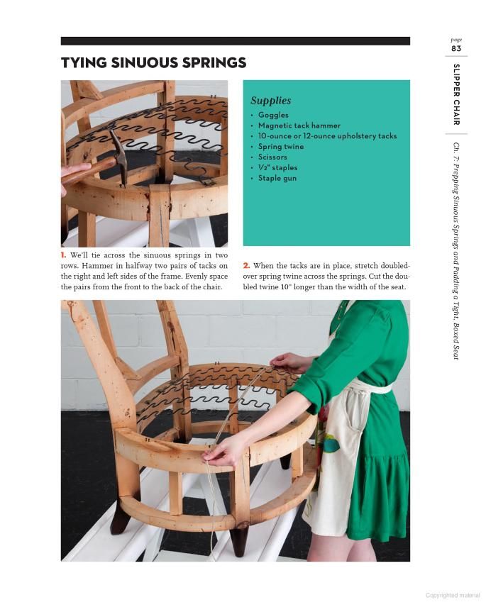 spruce a step by step guide to upholstery and design spruce a step by step guide to upholstery and design