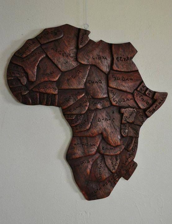 Hand carved wooden map of africa plaque products for a good Hand carved wooden map of africa plaque products for a good