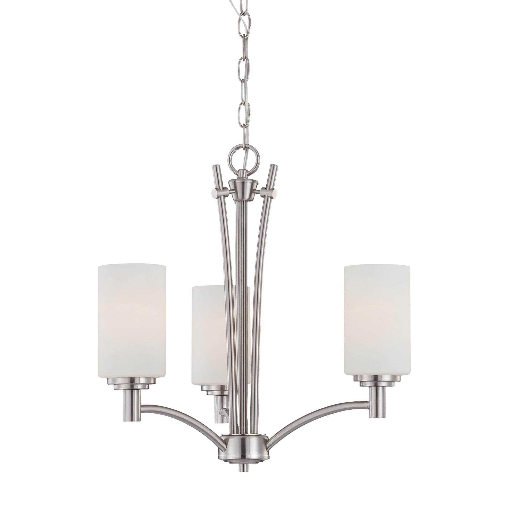 Thomas Lighting 190040217 Pittman Collection Brushed Nickel Finish Thomas Lighting 190040217 Pittman Collection Brushed Nickel Finish Tra