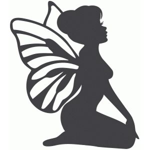 Silhouette Design and style Keep - See Style #66319: sitting down fairy image relating to Fairy Silhouette Printable identified as Silhouette Layout Keep - Viewpoint Style and design #66319: sitting down fairy