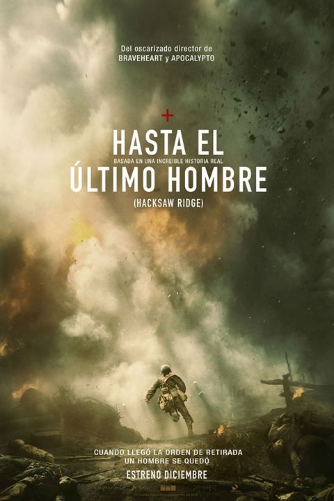 Cinelodeon Com Hasta El último Hombre Mel Gibson Hasta El Ultimo Hombre Peliculas Nominadas Al Oscar Afiche De Pelicula