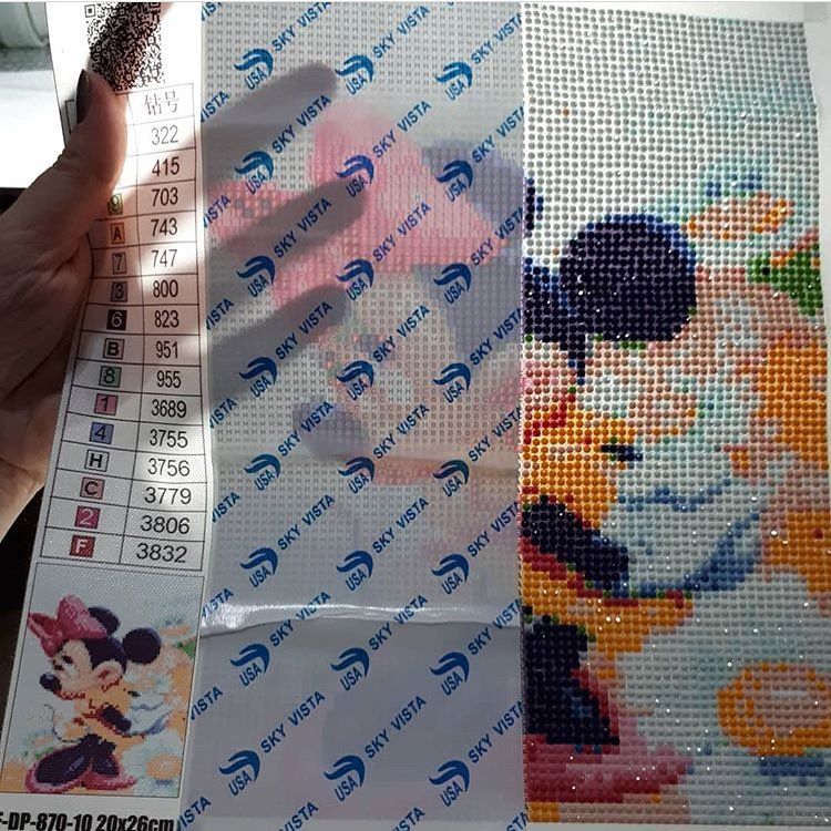 @lipeandmom_puzzle_lovers is halfway finished with this sweet Minnie Mouse Diamond Painting! Size: 20x26cm. Thanks for sharing with us! Link in bio for up to 75% OFF SALE Diamond Painting Kits! FREE SHIPPING 25% off with code SPRING25 #diamondpainting#paintwithdiamonds#5ddiamondpainting#art#crafts#hobby#hobbies#hobbyist#crafter#diamondembroidery#creativity#diy#diyart#diydecor#diamondpaintingdiy#crafty#giftideas#gifts#giftsforher#crafting#painting#minniemouse#minnie#minnieart#minniemouseart# Painting Kits, Painting Crafts, Art Crafts, Arts And Crafts, 5d Diamond Painting, Crafters, Giftideas, Minnie Mouse, Hobbies