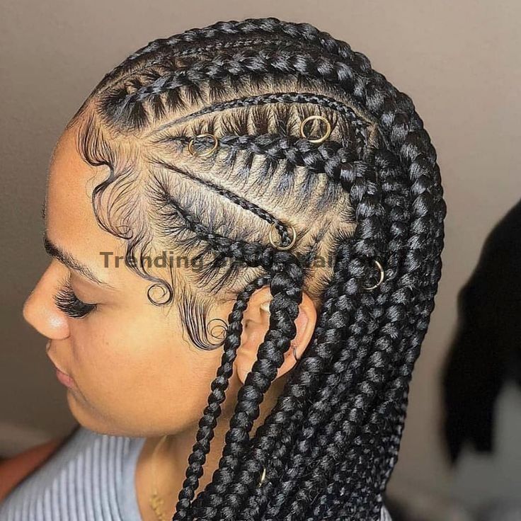 Easy & Trending Braids Hair Style Ideas #briadshair #crotchetbraids