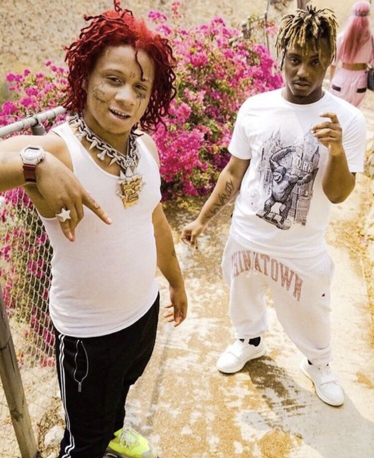 1400 X 999 juicewrldwallpaperiphone Trippie Redd & Juice