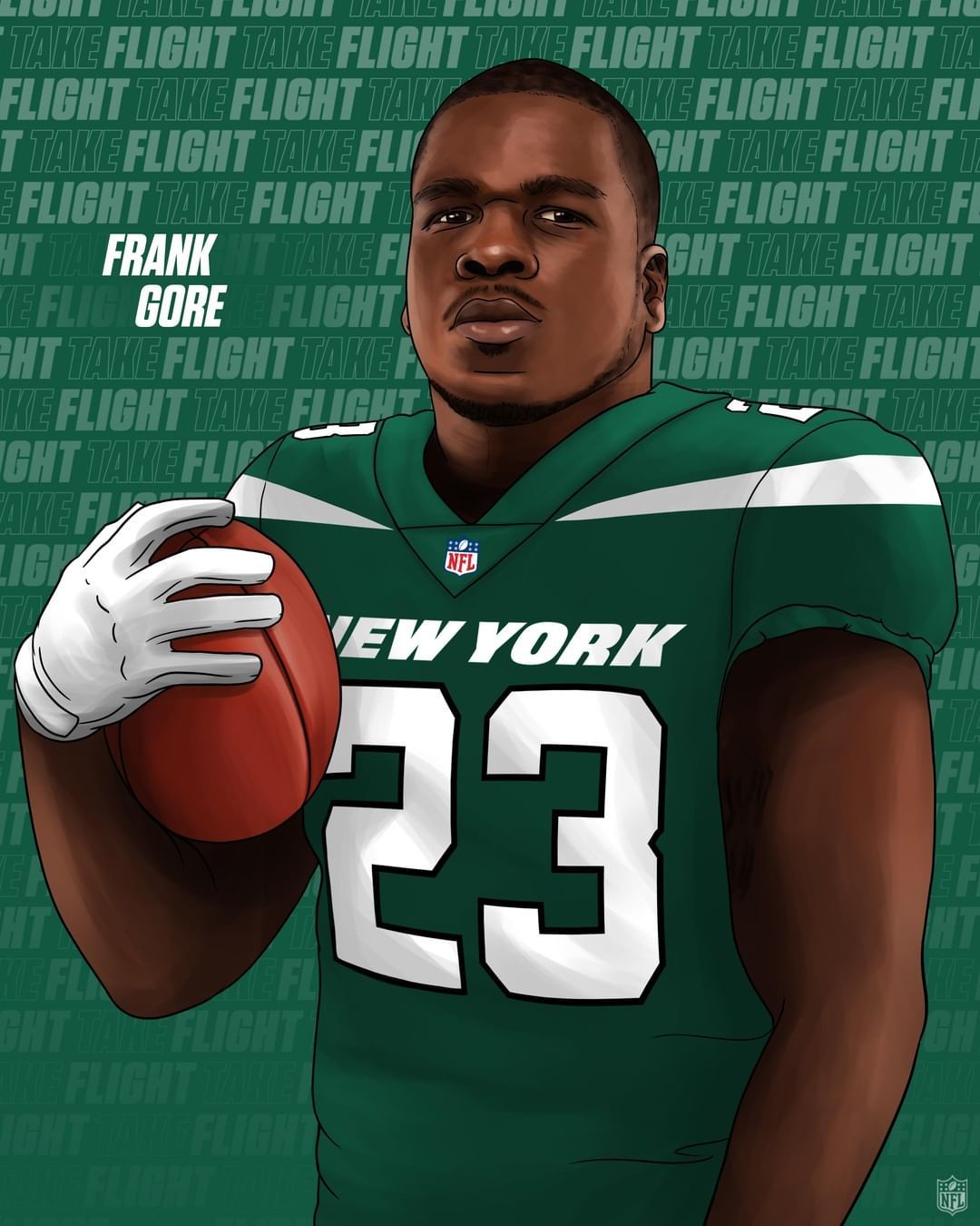 frank gore jets jersey