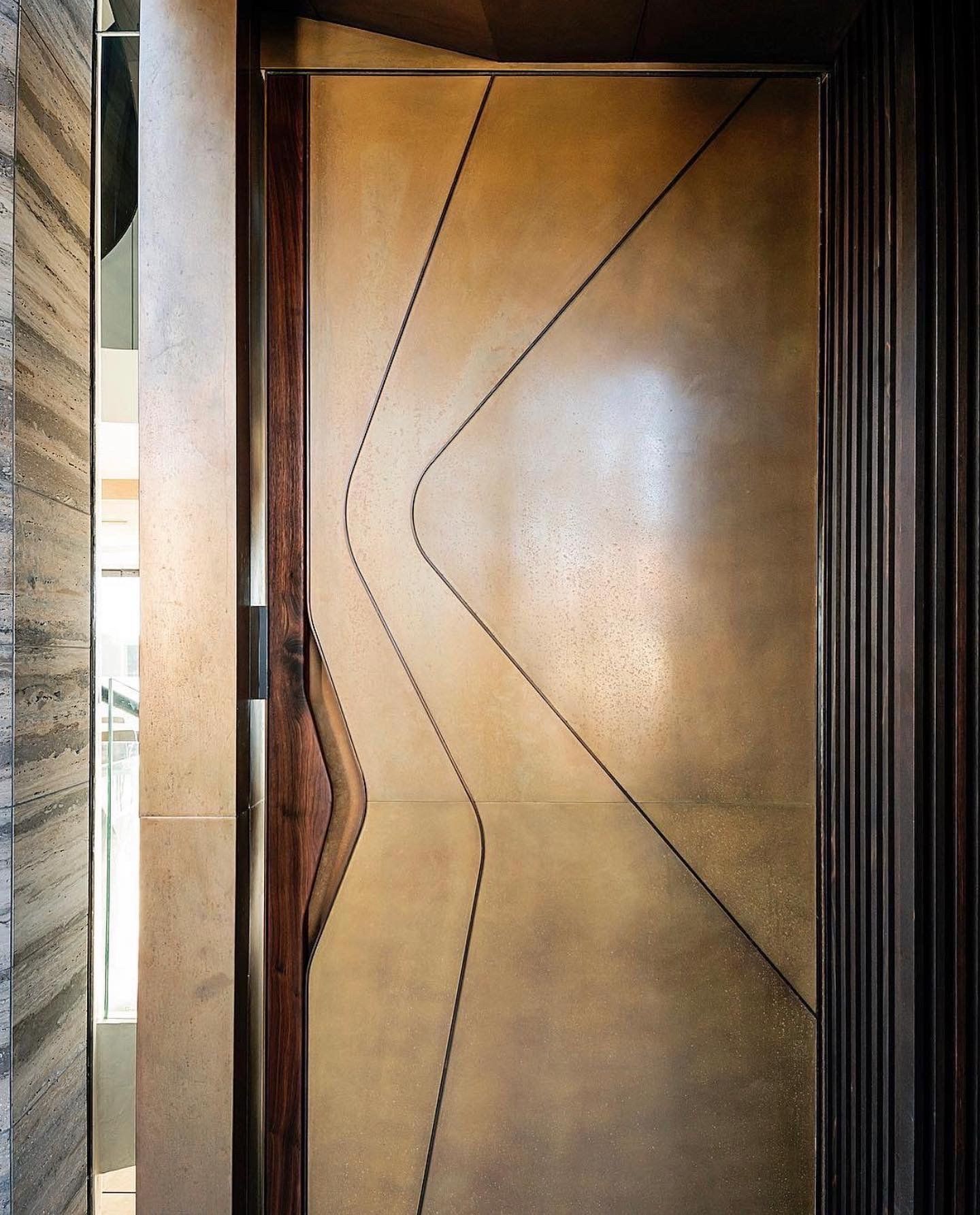 Impressive Pivot Front Doors To Enhance Your Entrance Design Aluminr Bespoke Luxury Metal