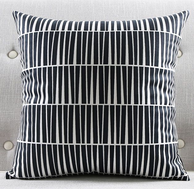 Cushion Covers Geometric Striped Geometric Pillow Cushion