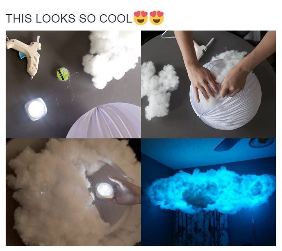 diy nursery clouds nursery ideas pinterest cloud lights