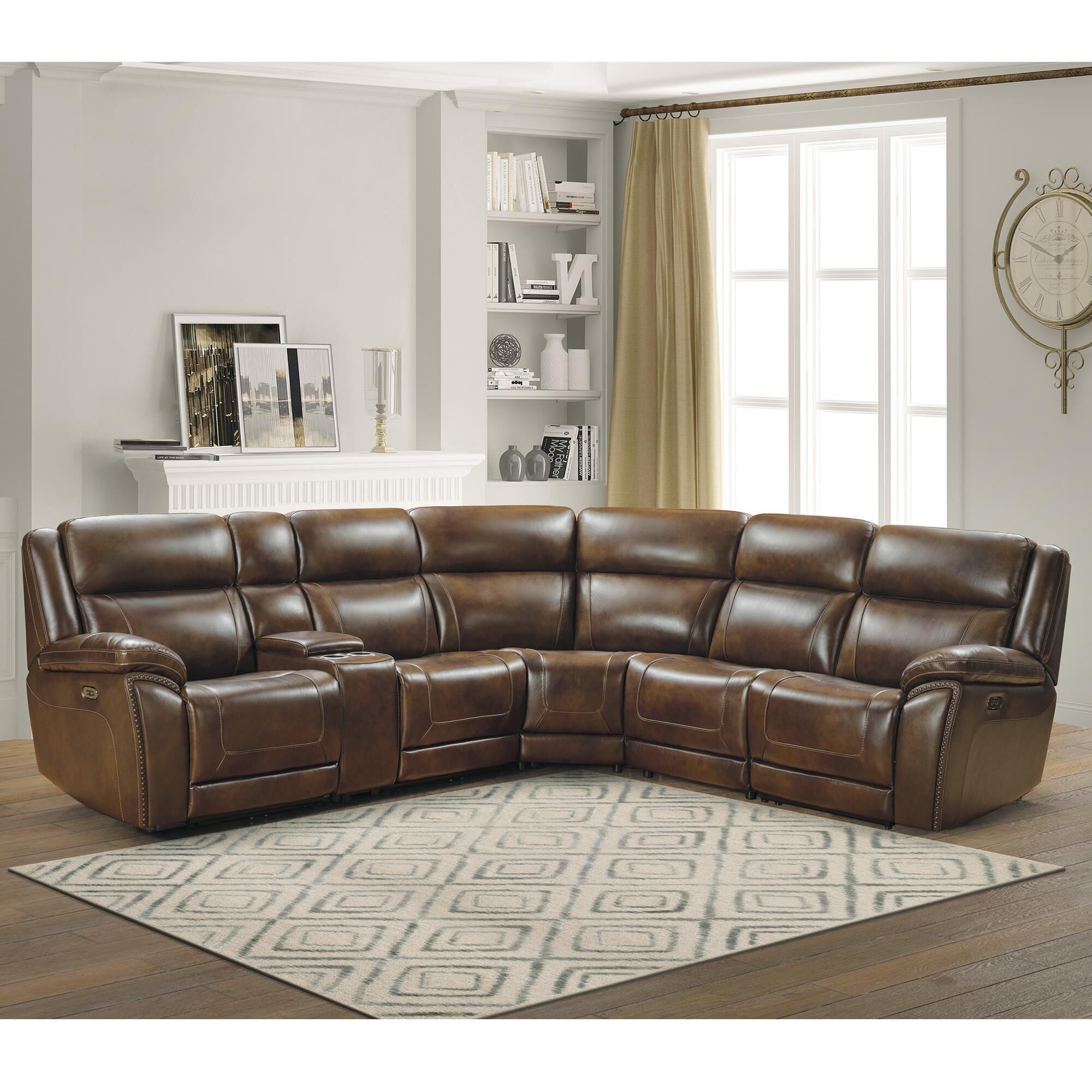 Signature Design By Ashley Trambley 6 Piece Power Reclining Sectional Signature Design By Ashley Trambley 6 Piece Power Reclining Sectional