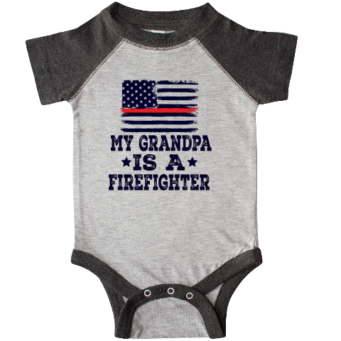 inktastic Proud Firefighter Daughter Baby T-Shirt inktastic Proud Firefighter Daughter Baby T-Shirt