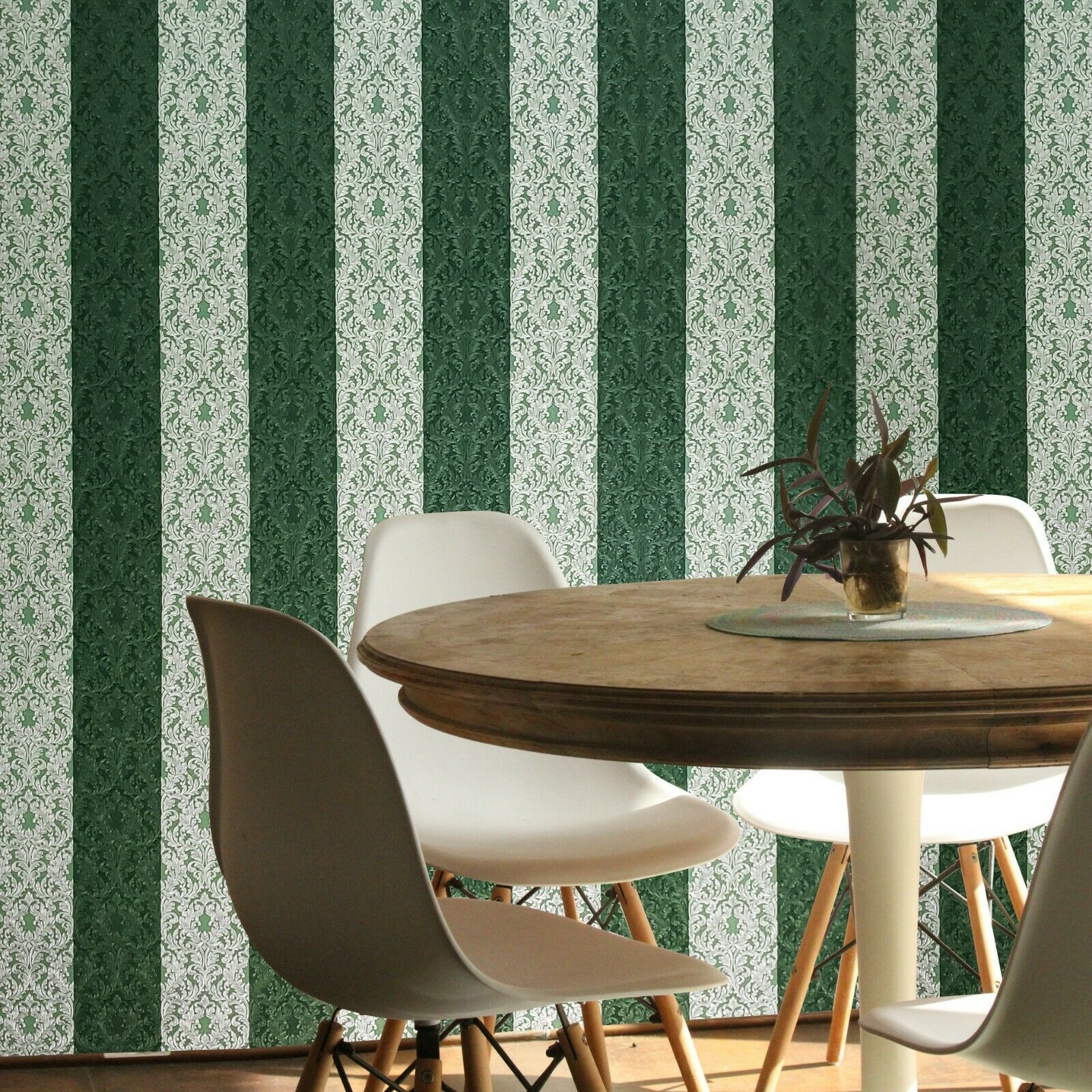 Wallpaper striped Victorian damask pink pearl cream metallic stripes Textured 3D Wallpaper striped Victorian damask pink pearl cream metallic stripes Textured 3D