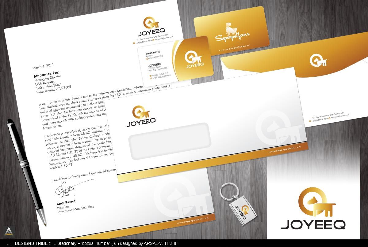 company stationery