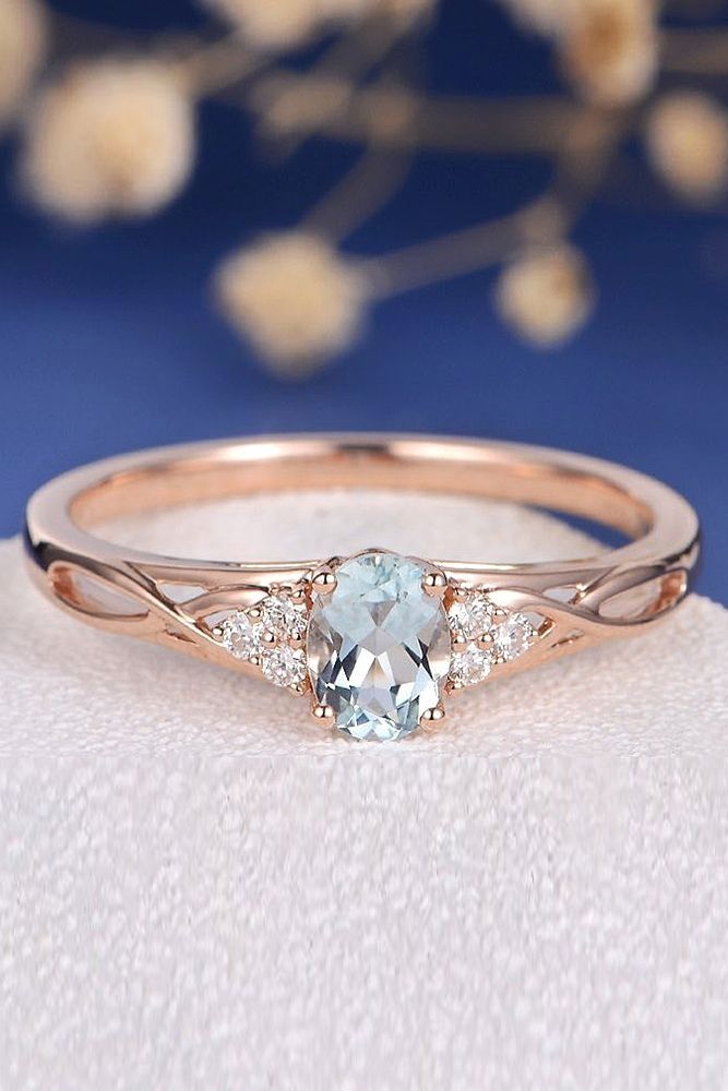Aquamarine Engagement Rings For Romantic Girls ⤠aquamarine Aquamarine Engagement Rings For Romantic Girls ⤠aquamarine