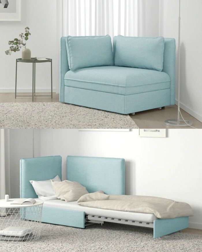 12 Convertible Chair Beds That Go From Seating To Sleeping In Seconds Sofa Bed Design For Small Spaces 12 Convertible Chair Beds That Go From, Small Chair That Converts To Bed