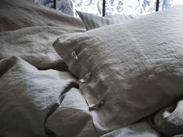 Ikea Linblomma King Duvet Cover Natural Color 100 Linen Euc Duvet Only Ikea Contemporary Modern Farmhouse Style Bedroom Simple Bed Bed Decor