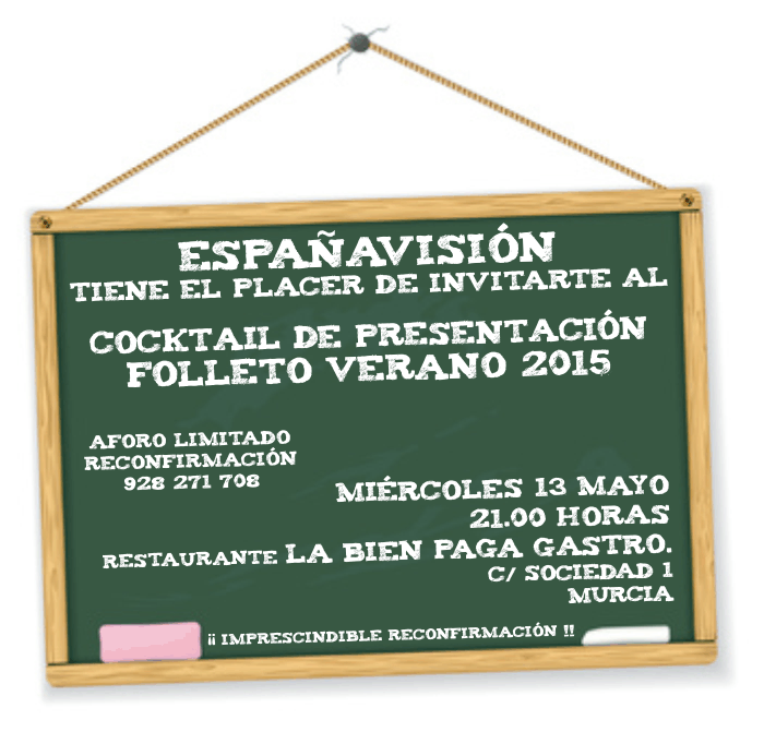 Invitación Al Cocktail De Promoción En Murcia Miércoles 13 De Mayo Promoción Invitaciones Cocteles