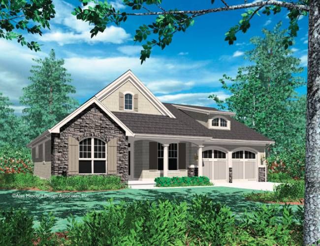 Craftsman house plan. Mascord Plan 1146 - The Godfrey | For the ... Craftsman house plan. Mascord Plan 1146 - The Godfrey | For the ...