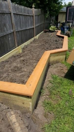 Raised Flower Bed By Susangir Building A Garden Backyard