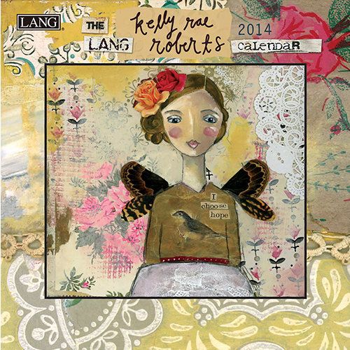 Kelly Rae Roberts Mini Wall Calendar Kelly Rae Roberts Self Titled Calendar Is Decoupage Style Accented With B Kelly Rae Roberts Mini Calendars Wall Calendar calendar 2021 b kelly