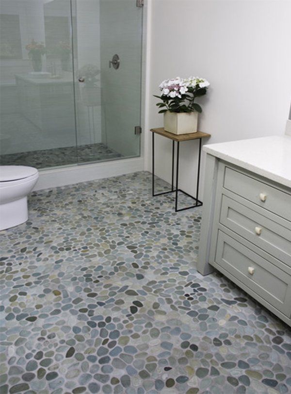 Badezimmer Bodenbelag Ideas for the bathroom floor | Badezimmer fußboden, Badezimmer