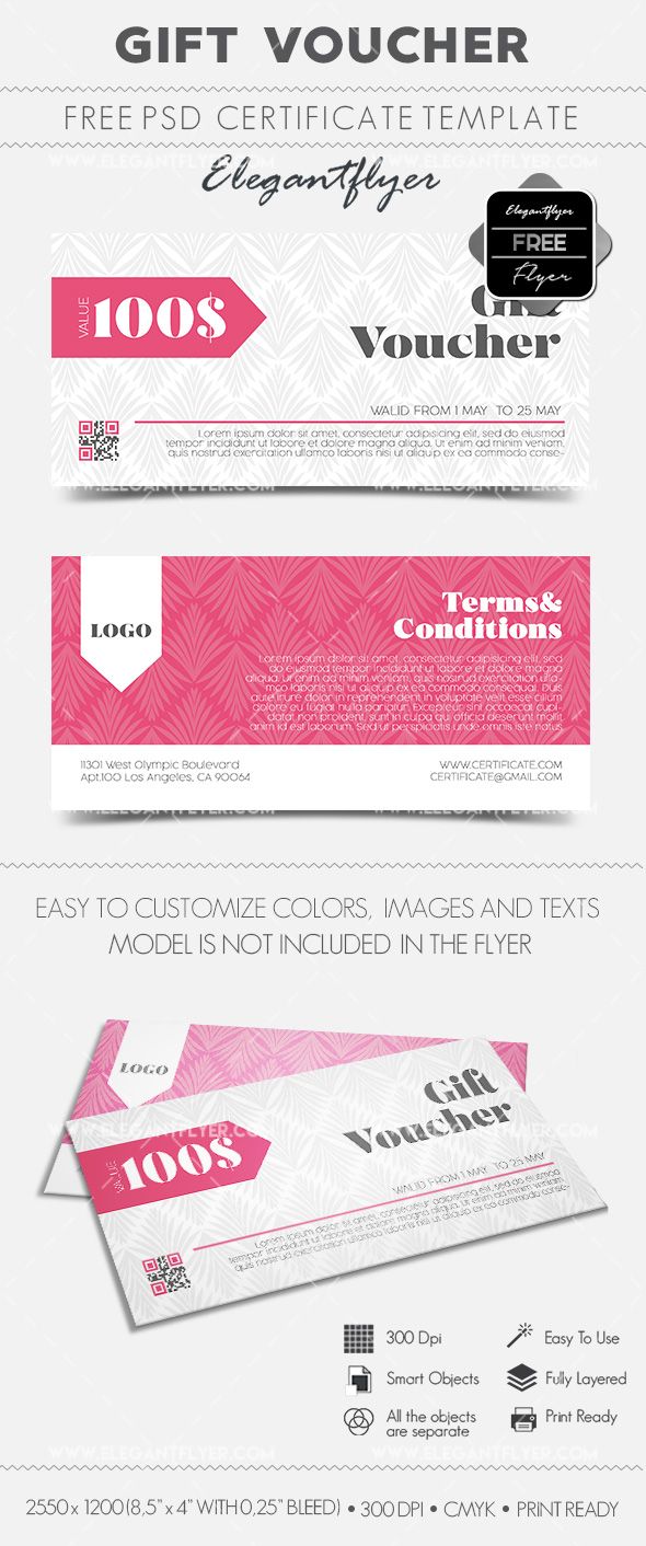 gift voucher free gift certificate psd template design gift certificate template psd