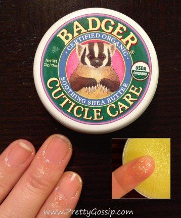 badger cuticle care