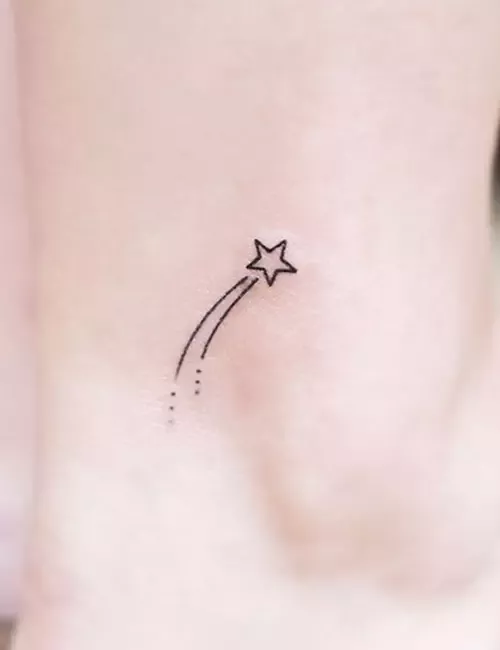 Small Feminine Tattoos, Cute Simple Tattoos, Simple Tattoos For Women, Simple Tattoo Designs, Star Tattoo Designs, Cute Tiny Tattoos, Simple Tattoo With Meaning, Simple Designs, Small Star Tattoos