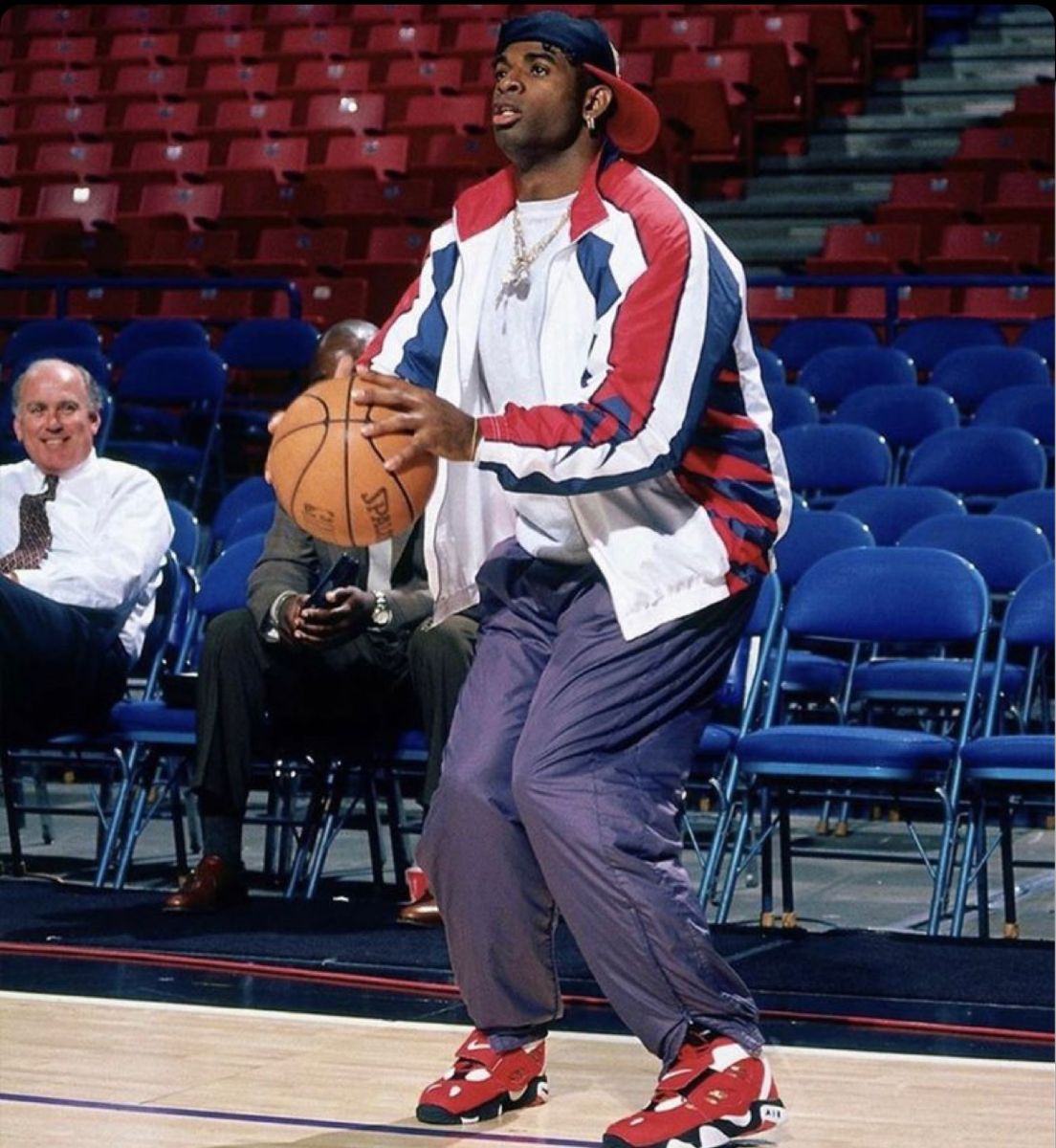 Deion Sanders, Basketball | Street fashion men streetwear, Pop culture