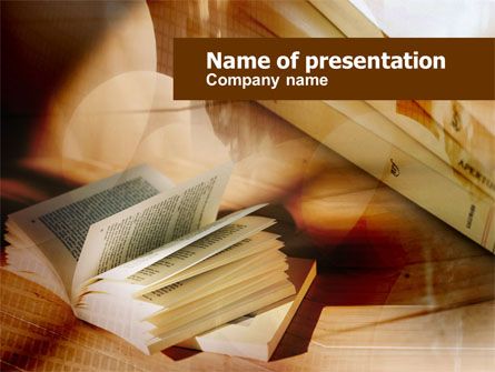 powerpoint presentation d'un livre