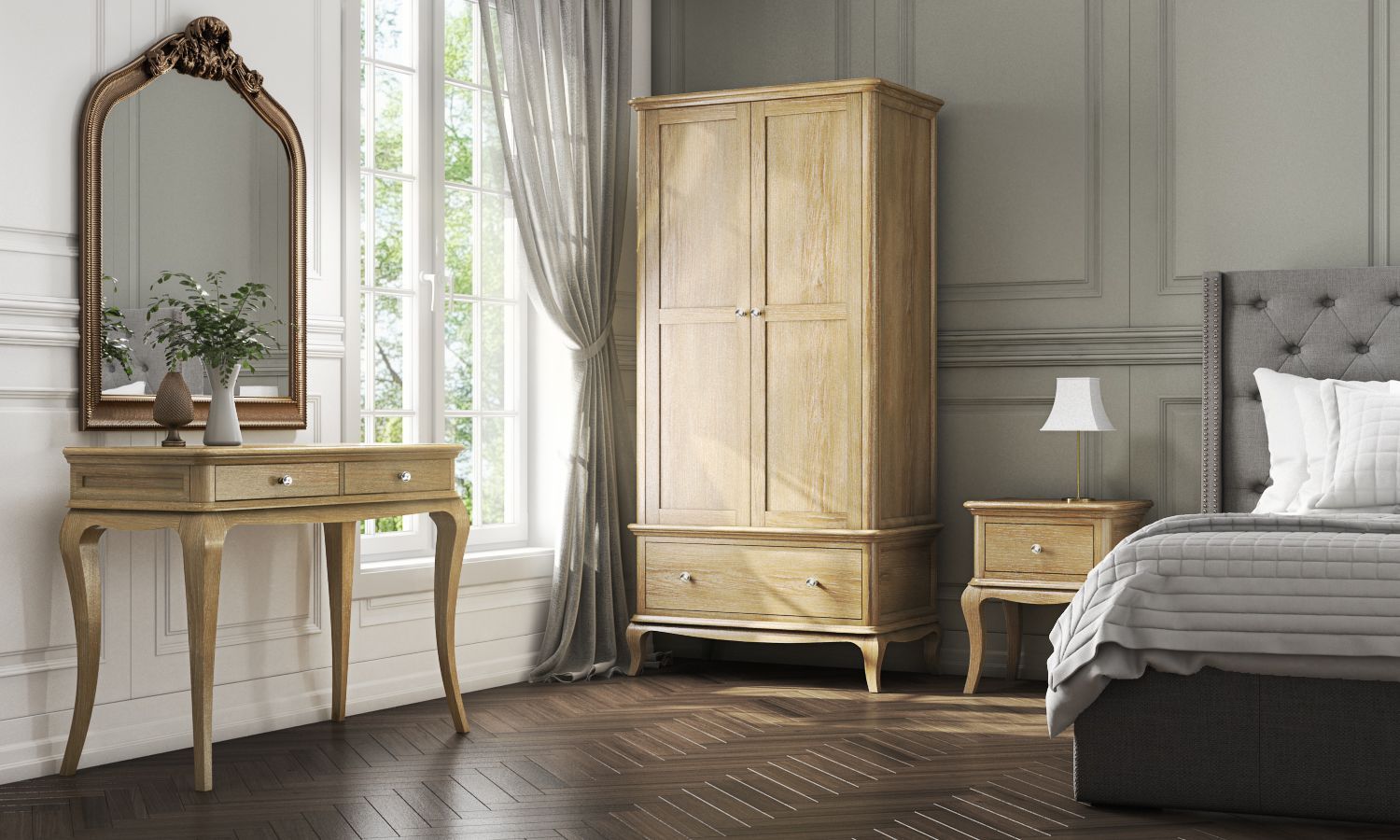 Fonteyn Solid Oak Collection Bedside Table Dressing And 2 Fonteyn Solid Oak Collection Bedside Table Dressing And 2 Door Wardrobe Solidoakbedroomfurniture