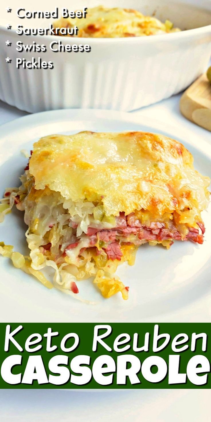 Easy Keto Reuben Casserole