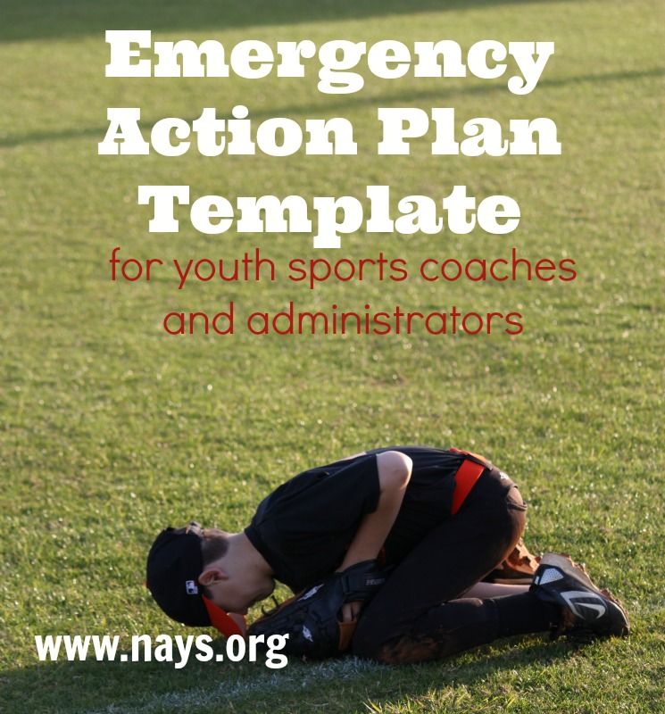 free emergency action plan template for youth sports coaches and youth football schedule template