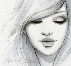 eyes closed woman ilustration ilustração proyectos que intentar