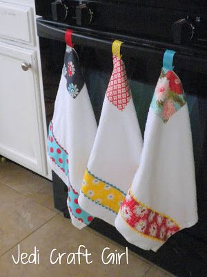 Kitchen Towel Craft Ideas | jedi craft girl kitchen towel makeover craft ideas pinterest Kitchen Towel Craft Ideas | jedi craft girl kitchen towel makeover craft ideas pinterest