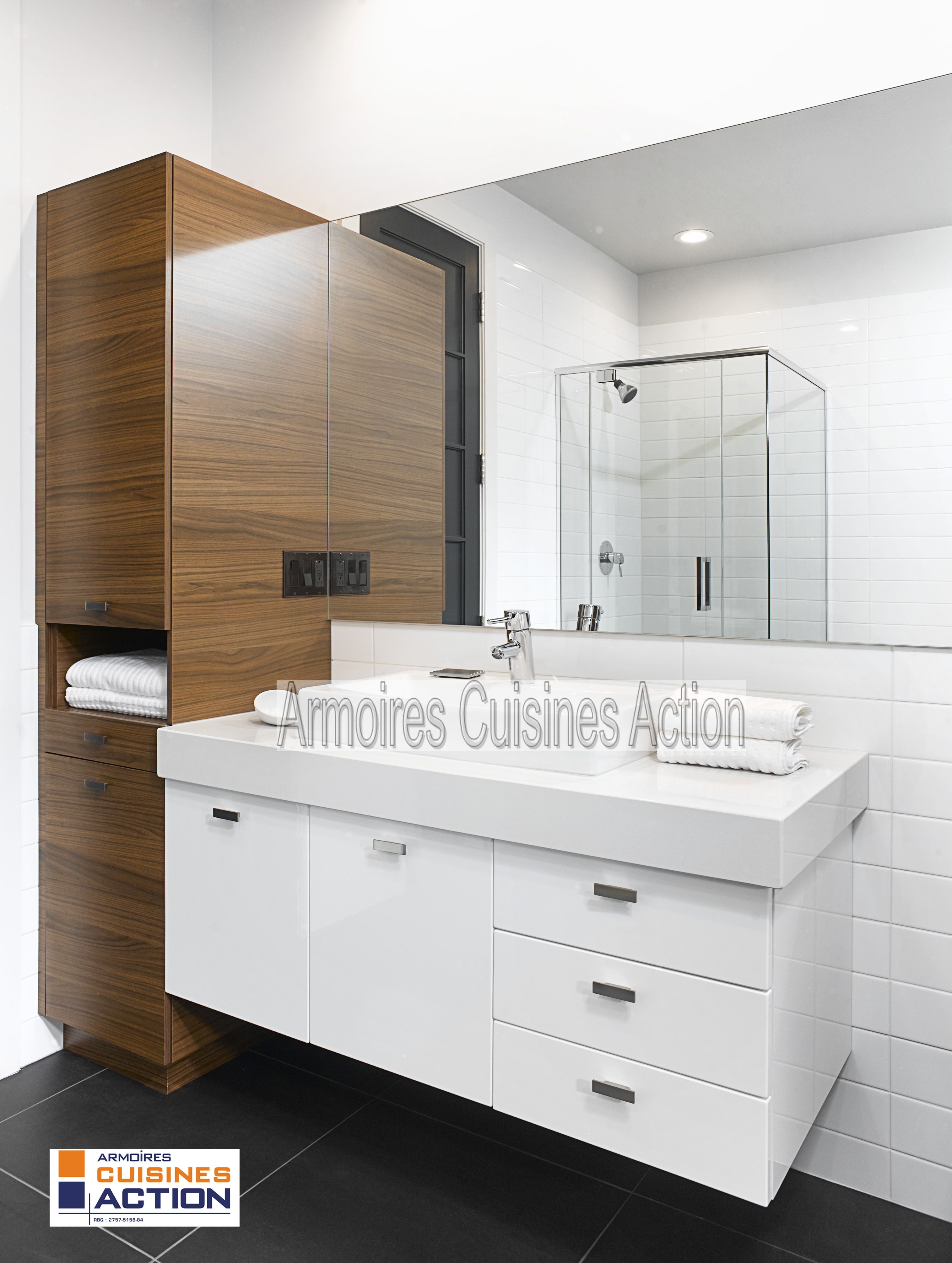 une salle de bain en m lamine et en thermoplastique avec son Salle De Bain Ottawa ~ une salle de bain en m lamine et en thermoplastique avec son