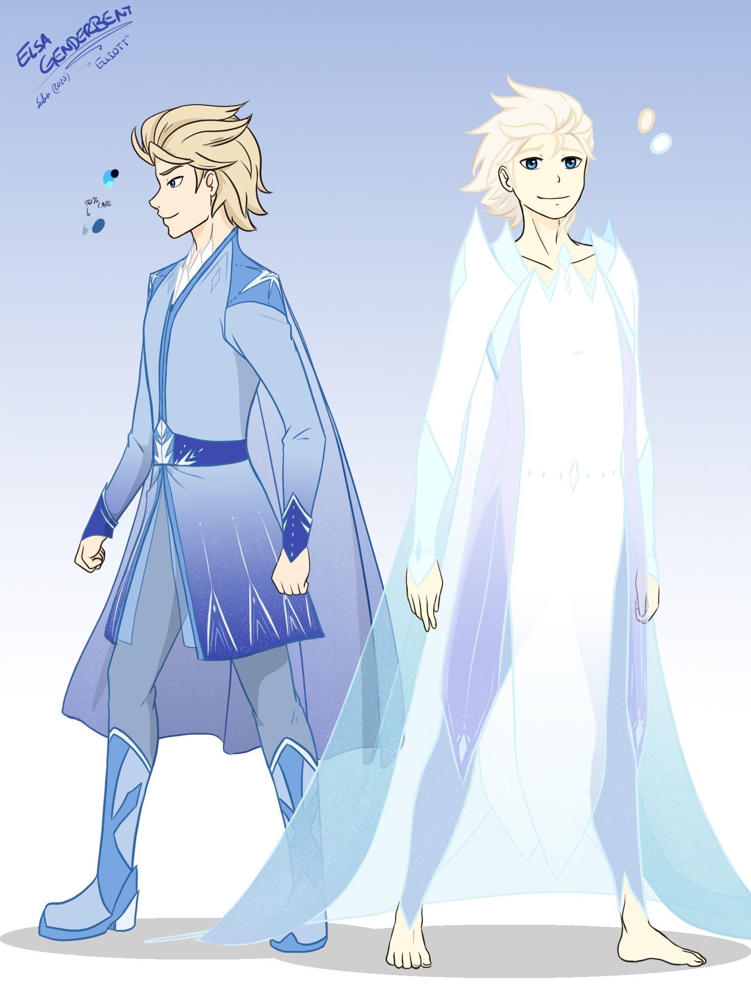 Elsa Genderbend Frozen 2 Disney Characters Genderbend Disney Movie Collection Disney Frozen
