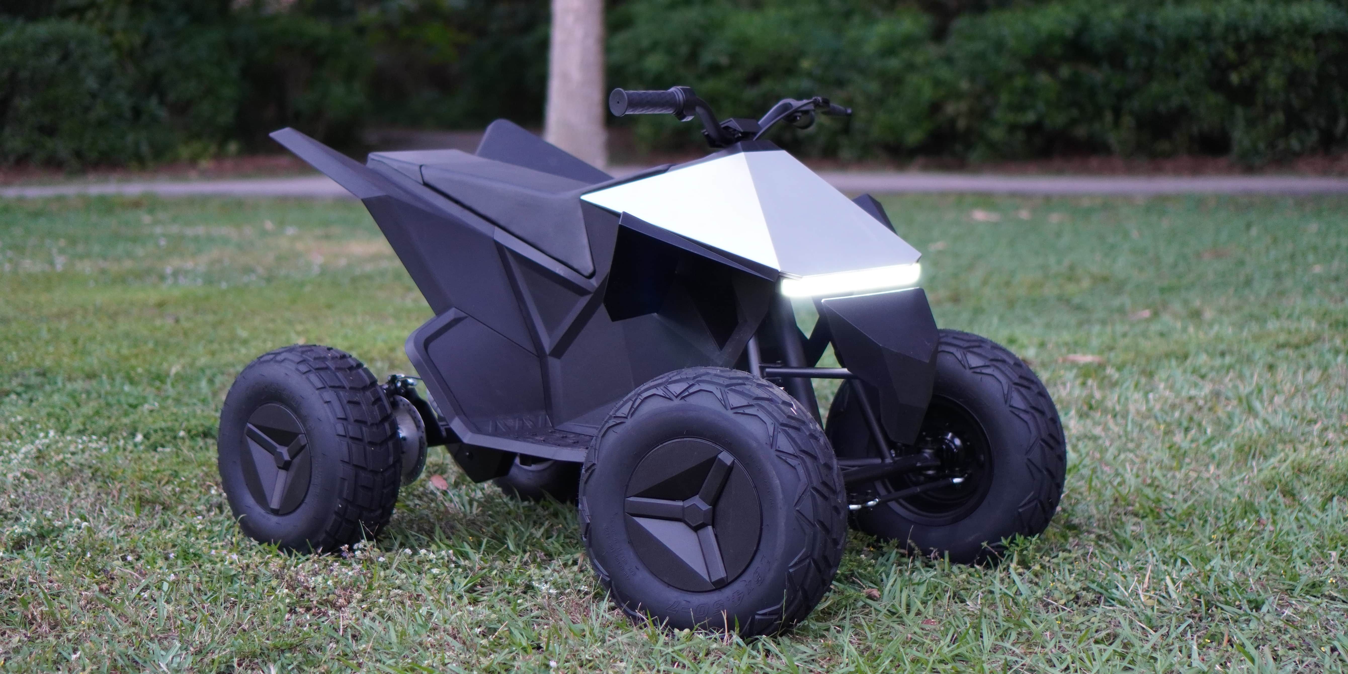 Tesla Cyberquad for Kids review: A mini electric ATV that's so much fun