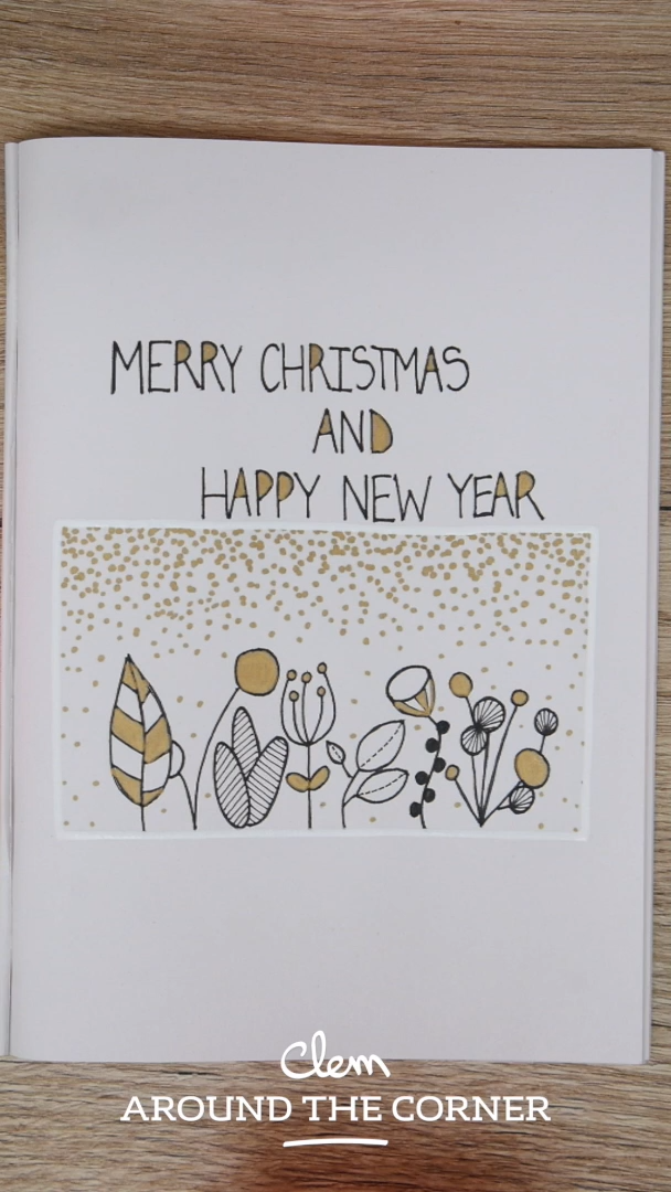 DIY do it yourself bujo cover bullet journal 2019 winter do it your way habit tracker cover page home new year