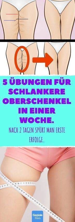 5 Übungen für schlankere Oberschenkel in einer Woche. 5 Übungen für schlankere Oberschenkel in einer...